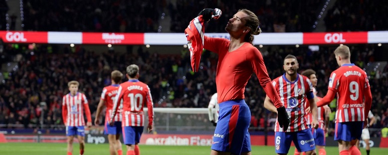 Atlético de Madrid vände matchen efter att ha hamnat under med två mål